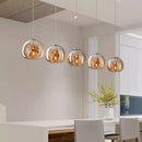 Axyaa Crystal Chandelier Stair Pendant Light Living Room Interior Lighting