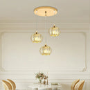 Axyaa Crystal E27 Chandelier for Dining Room, Bedroom, Kitchen - Modern Luxury Lighting