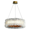 Axya Contemporary Chandelier: Minimalist Italian Design for Living Room, Bedroom, and Study