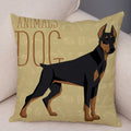 Axyaa Cartoon Dog Pet Animal Pillowcase