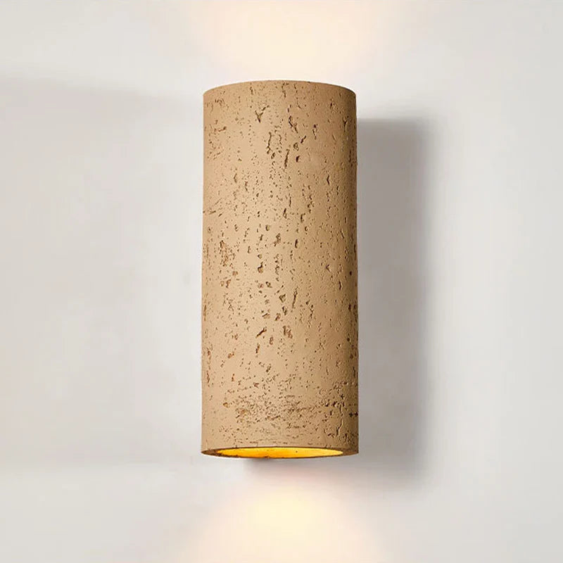 Axyaa Round Tube Wall Lamp 10W LED Retro Decor Sconce