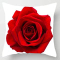 Axyaa Red Roses Square Large Pillow Cases High Quality Thick Covers