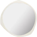 Axyaa Sayori Ivory 38" Wall Mirror for Bedroom Living Room Entryway