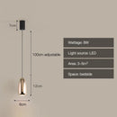 Axyaa Suspension LED Pendant Lights for Bedside Living Room Bar Indoor Lighting