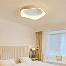Axyaa Round Walnut Wood Ceiling Light: Stylish LED Fixture for Home Decoration