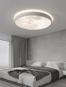 Axyaa Round LED Ceiling Lamp: Modern Nordic Style for Bedroom, Aisle, Corridor, Balcony