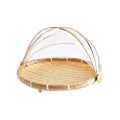 Bamboo Mesh Basket with Anti-Mosquito Net by Axyaa
