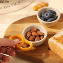 Axyaa Ceramic Seasoning Dish Set - Elegant Tableware for Dipping Sauce and Snacks