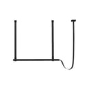 Axyaa Modern LED Leather Chandelier for Kitchen/Dining/Living Room
