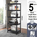 Axyaa Printer Stand Rack Vertical Cabinet Shelf for Kitchen Microwave Audio Video Media