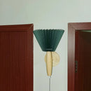 E27 Wooden Wall Lamp Petal Design Nordic Style Axyaa Branded Balcony Light