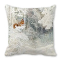 Axyaa Merry Christmas Pillowcase Cushion Cover for Festive Home Decor