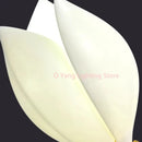 Axyaa Ceramic Magnolia Floor Lamps Metal Art Decorative Space with Light Bulbs