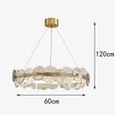 Axyaa Modern LED Pendant Chandeliers for Living Room and Dining Room