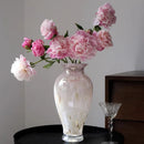 Axyaa Glass Vase: Artistic High-End Table Decoration
