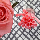 Axyaa Red Pink Love Heart Straws - Pack of 20