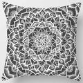 Axyaa Indian Mandala Print Polyester Pillow Case Sofa Decor Throw Pillows 45x45cm
