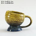 Axyaa Ceramic Kiln Coffee Cup Creative Beer Mug Retro Water Bottle Large Capacity Mug