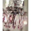 Axyaa Modern Crystal Chandelier for Living Room, Foyer, Hall, and Staircase