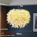 Axyaa Nordic Starry Leaf Chandelier: Modern, Creative, and Stylish Lighting for Home and Retail