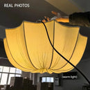 Axyaa Wabi Sabi Fabric Pendant Lamp for High-end Home Decor Lighting