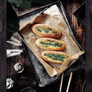 Axya Retro Iron Bread Trays for Easter Desserts, Cakes, and Photography Props