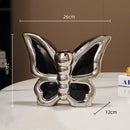 Axyaa Butterfly Ceramic Vase for Home Decoration and Flower Arrangement