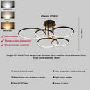 Modern Minimalist Axyaa LED Pendant Lamp for Living Room Bedroom Dining Room Chandelier