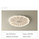 Axyaa Leaf Design Smart Ceiling Chandelier Light for Living Room, Bedroom, Kitchen