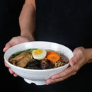 Axyaa Melamine Noodle Bowl Set - Japanese Style Ramen Bowls for Kitchen Tableware