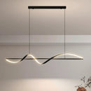 Axyaa Modern Pendant Lighting 120cm Black Gold Gray White Fixture for Living Room Kitchen
