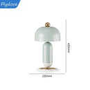 Axyaa Pink Mushroom LED Lamp for Living Room Bedroom Study Decoration