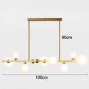 Axyaa Modern LED Chandeliers Pendant Light for Living and Dining Room