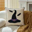 Axyaa Halloween Pumpkin Funny Pillowcase Cojines Polyester Decoration Sofa Pillow Cover