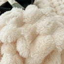 Axyaa Microfiber Plush Blanket: Soft, Lightweight, Multifunctional for Travel, Sofa, Bed