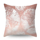 Rose Gold Geometric Pineapple Glitter Pillowcase - Axyaa Home Decor