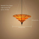 Axyaa Buddhist Mood Chandelier: Southeast Asian Style Pendant Light for Home Decor