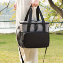 Axyaa Outdoor Insulated Picnic Bag - Large Capacity, Portable, and Multi-functional