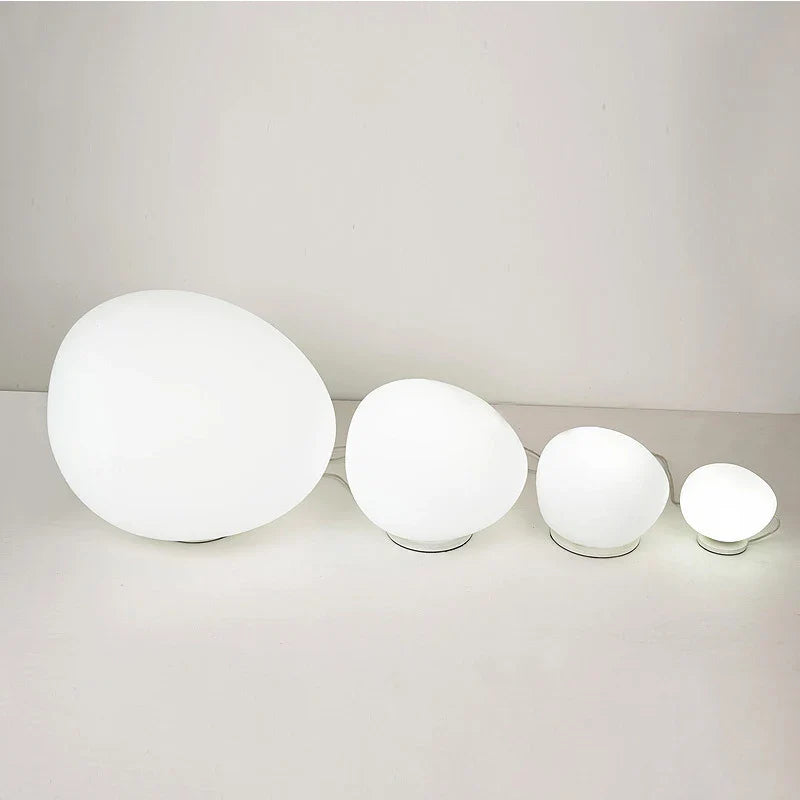 Axyaa Designer Goose Egg LED Floor Lamp for Hotel Bedroom and Outdoor Desk