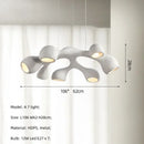 Axyaa Nordic Minimalist LED Chandelier for Home & Restaurant Lighting
