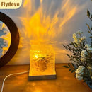 Axyaa Ocean Wave RGB Wood Pattern Dynamic Light for Home and Bar