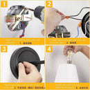 Axyaa Modern LED Wall Lamp for Bedroom Living Room - Nordic Wall Sconce