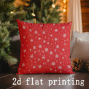 Axyaa Christmas Decorative Pillow Covers for Sofa, Bedroom, Car - Rectangular Cushion Cover