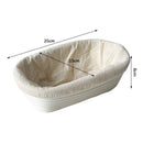 Axyaa Rattan Woven European Fermentation Basket for Bread Baking and Storage