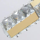 Axyaa Nordic Crystal LED Pendant Light Fixture for Home Decoration