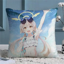Blue Archive Anime Decor Case Throw Pillow Cover for Sofa Cushion Home by Axyaa