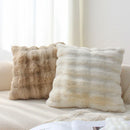 18x18in Plush Cushion Cover for Couch, Sofa & Bedroom by Axyaa
