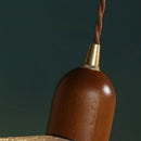Axyaa Copper Glass Chandelier Pendant Light for Living Room Bedroom Bar