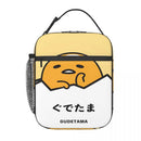 Axyaa Gudetama Insulated Lunch Box - Cartoon Eggs Design