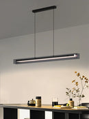 Axyaa Glass LED Chandelier: Modern Italian Design for Dining Room, Kitchen, Bar Island